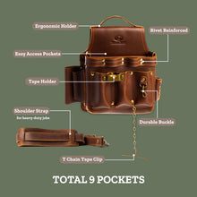 Load image into Gallery viewer, Trailside Leather Tool Pouch