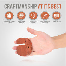 Load image into Gallery viewer, Archery Finger Tab