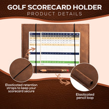 Load image into Gallery viewer, Golf Scorecard Holder