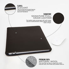 Load image into Gallery viewer, Leather Macbook Sleeve