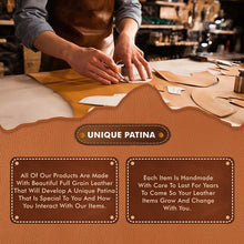 Load image into Gallery viewer, Leather Tool Organizer Roll Up Storage