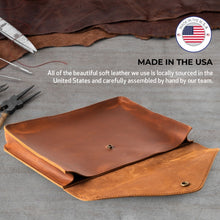 Load image into Gallery viewer, Leather File Folder and Document Holder