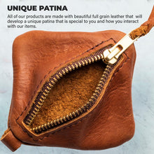 Load image into Gallery viewer, Slash Zippered Coin Pouch