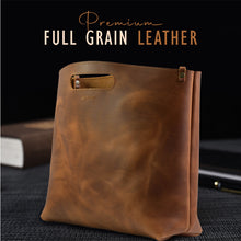 Load image into Gallery viewer, Minimalist Handbag Leather Tote
