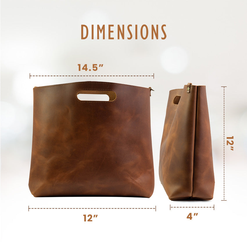 The Minimalist Leather Tote Bag