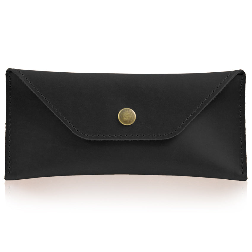 Leather cash envelope wallet