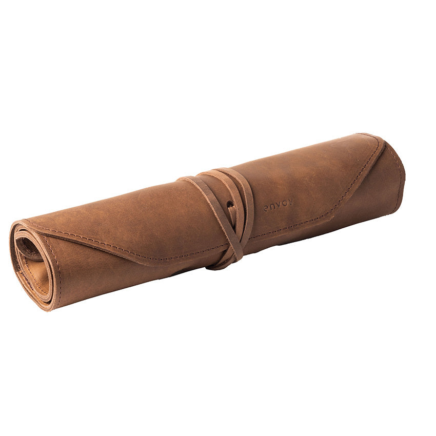 Leather Tool Organizer Roll Up Storage